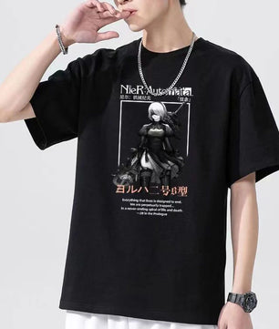 NieR:Automata YoRHa No.2 Type B 2b Anime Shirt