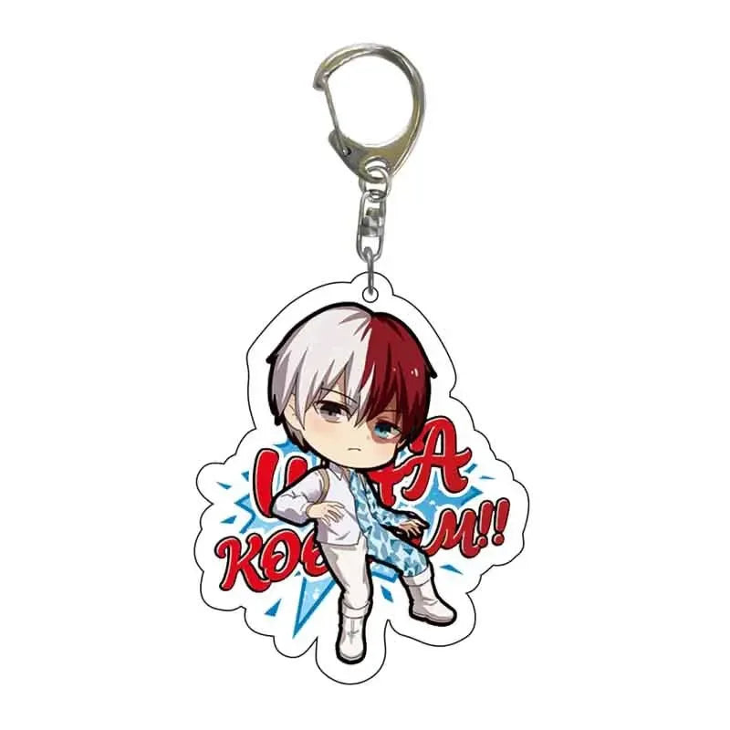 My Hero Academia Shoto Todoroki Acrylic Keychain Bag Charm