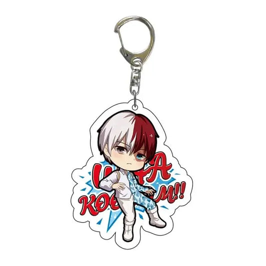My Hero Academia Shoto Todoroki Acrylic Keychain Bag Charm
