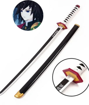 Demon Slayer Katana 1:1 Scale Anime Prop Replica Bamboo Sword