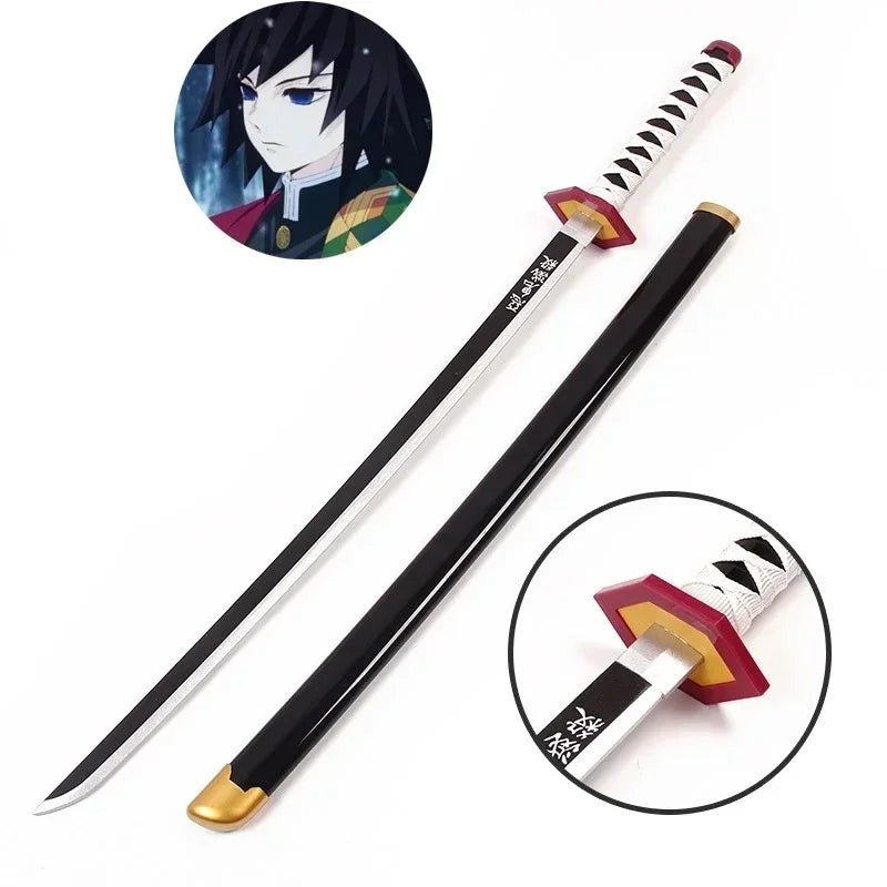 Demon Slayer Katana 1:1 Scale Anime Prop Replica Bamboo Sword