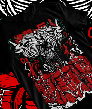 Attack on Titan Eren Rumbling Shirt - Anime T-shirt Graphic