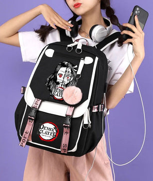 Demon Slayer Nezuko Backpack Anime Bookbag