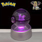 Pokemon Giratina Figure 3D Crystal Ball Night Light Lamp