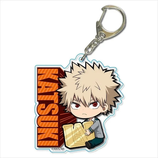 My Hero Academia Bakugo Sitting Acrylic Keychain Bag Charm