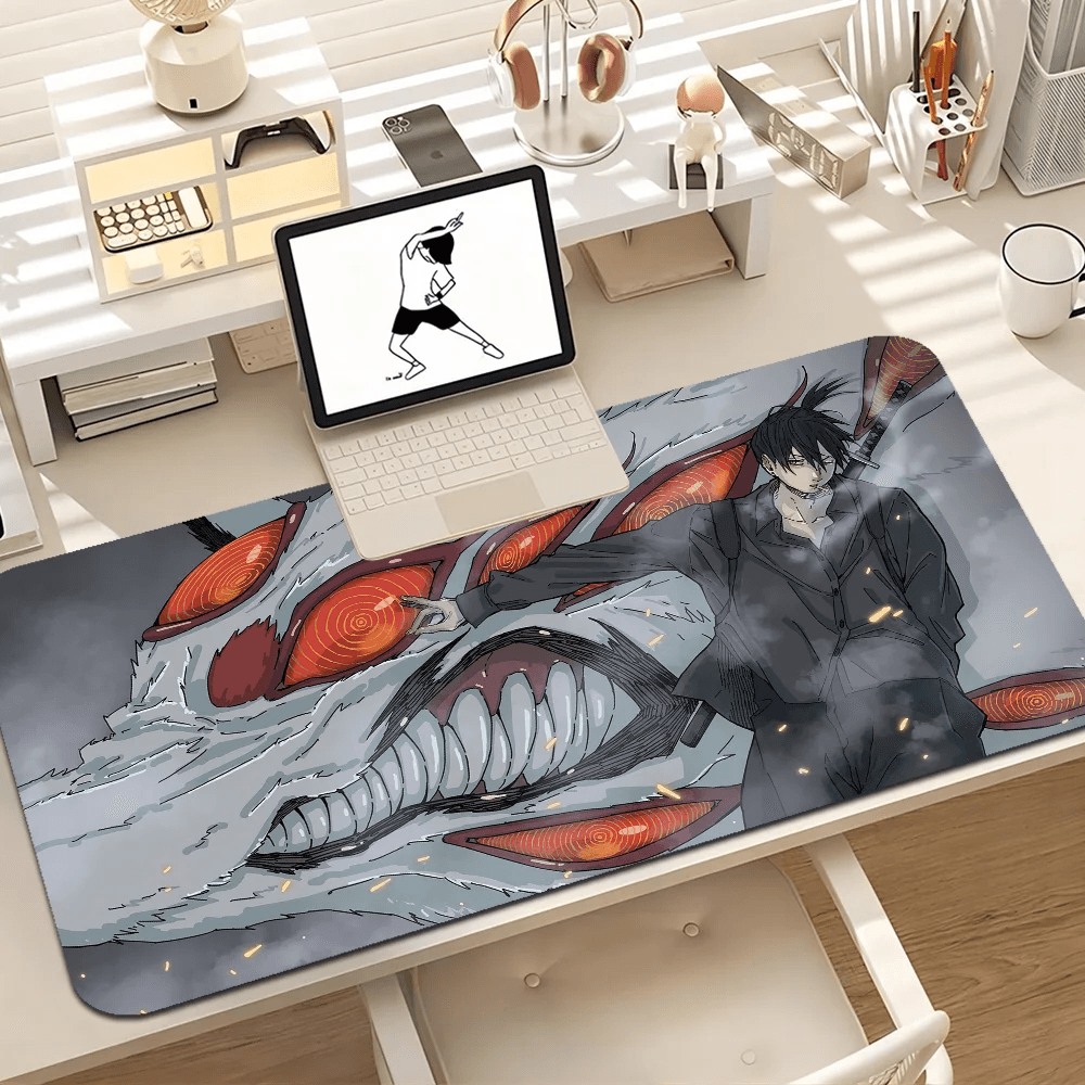 Chainsaw Man Mouse Pad Aki Hayakawa Large Anime Mouse Pad