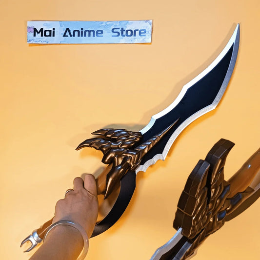 Solo Leveling Sung Jinwoo Demon King’s Dragon-Head Dagger 1:1 Scale Anime Prop Replica