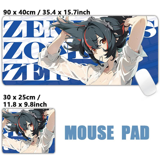 Zenless Zone Zero Zhu Yuan Large Gaming Mouse Pad – Anime Desk Mat