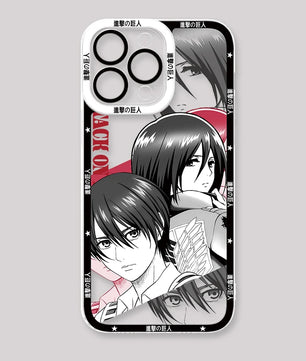 Attack on Titan Mikasa Phone Case - For iPhone 11 to 17 Pro Max