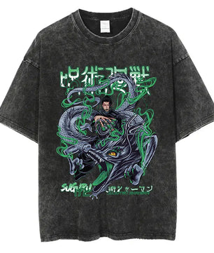 Jujutsu Kaisen Suguru Geto Shirt Oversized Style Anime Shirt