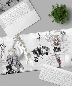 Death Note Misa Amane Mouse Pad - Large Gaming & Office Desk Mat