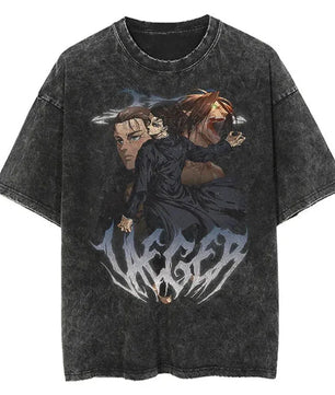 Attack On Titan Eren Shirt Vintage Style Anime Shirt