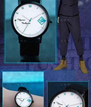 Jujutsu Kaisen Megumi Fushiguro Slim Quartz Watch Anime Jewelry