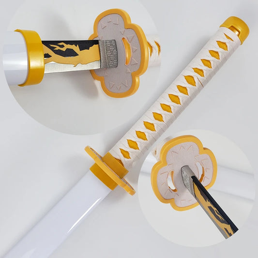 Demon Slayer Katana 1:1 Scale Anime Prop Replica Bamboo Sword
