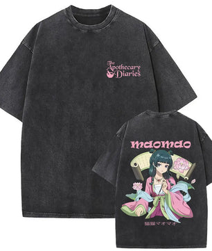 The Apothecary Diaries Maomao Shirt Vintage Style Washed T-Shirt