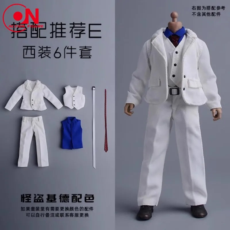 1/12 Scale Professional Suit Set For 6-Inch Male Action Figures