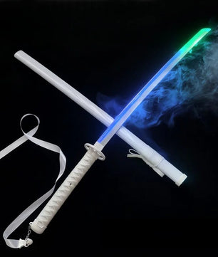 Bleach Rukia LED Vapor Fog Katana 1:1 Scale 40-Inch Prop Replica