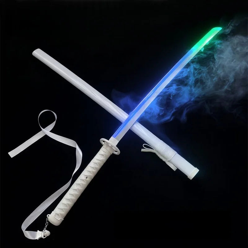 Bleach Rukia LED Vapor Fog Katana 1:1 Scale 40-Inch Prop Replica
