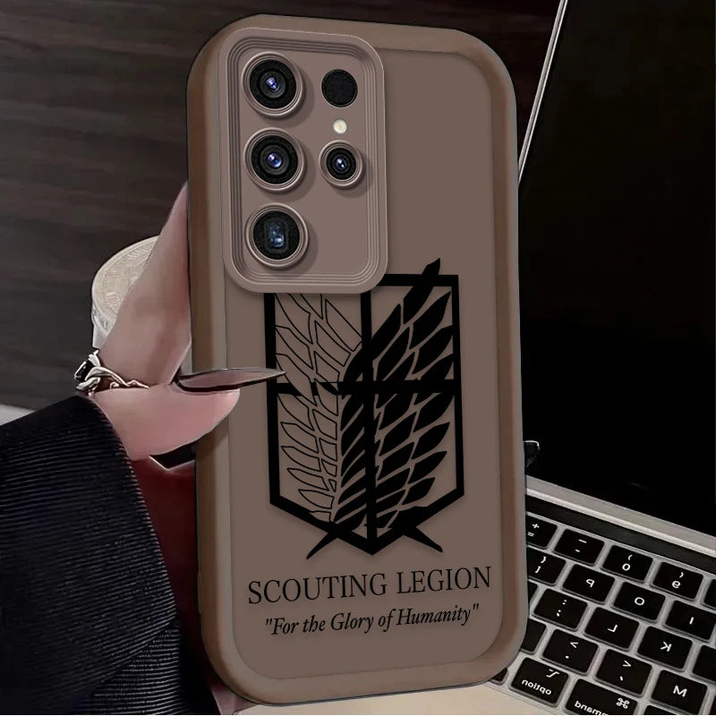 AOT Scouting Legion Phone Case - For Samsung A Series and S Series