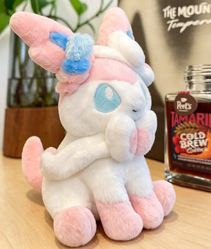 Big Size Sylveon Plush Sitting Pose (40cm / 50cm / 60cm)