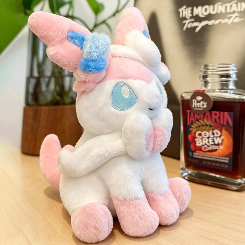 Big Size Sylveon Plush Sitting Pose (40cm / 50cm / 60cm)