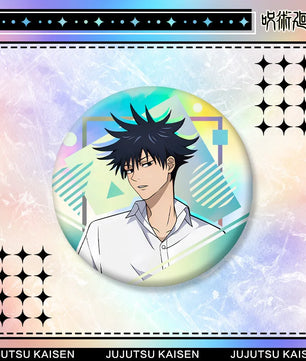 Jujutsu Kaisen Megumi Fushiguro Acrylic Stand Keychain & Badge Set