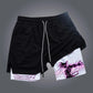 Dragon Ball Goku Compression Shorts - Men's Anime Workout Shorts