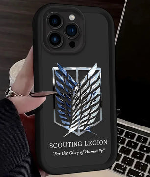 AOT Scouting Legion Phone Case - For iPhone 11 to 17 Pro Max