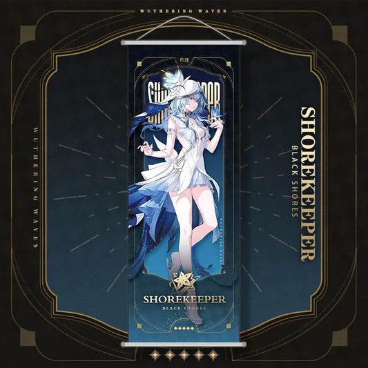 Wuthering Waves Shorekeeper Hanging Scroll Anime Poster