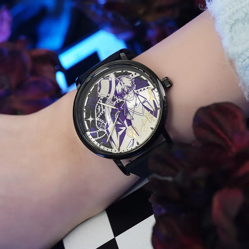 Link Click Vein, Xia Fei, Liu Xiao Slim Quartz Watch Anime Jewelry