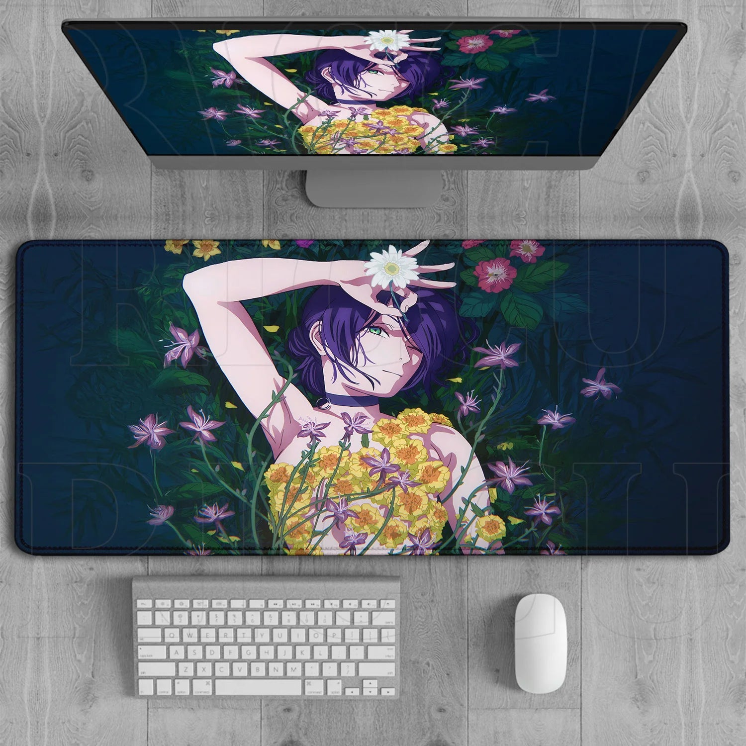 Chainsaw Man Reze Mouse Pad Large Gaming Anime Desk Mat