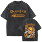 Chainsaw Man Denji Shirt Vintage Oversized Style Anime Shirt
