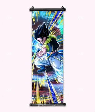 Dragon Ball Super Gogeta Anime Poster Canvas Scroll