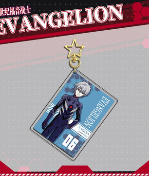 Evangelion Children 5-Piece Premium Keychain Accessory Set