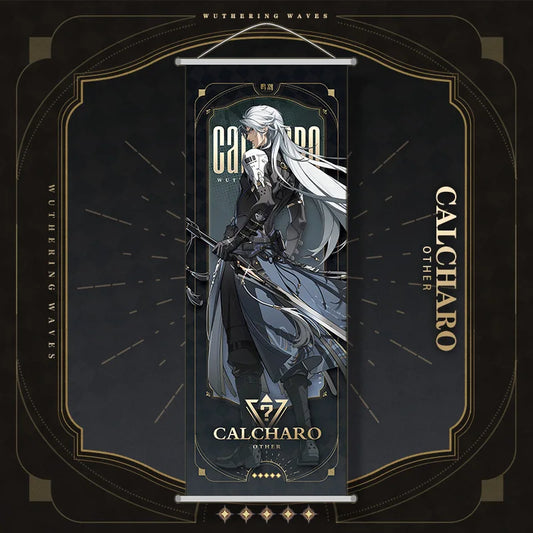 Wuthering Waves Calcharo Hanging Scroll Anime Poster