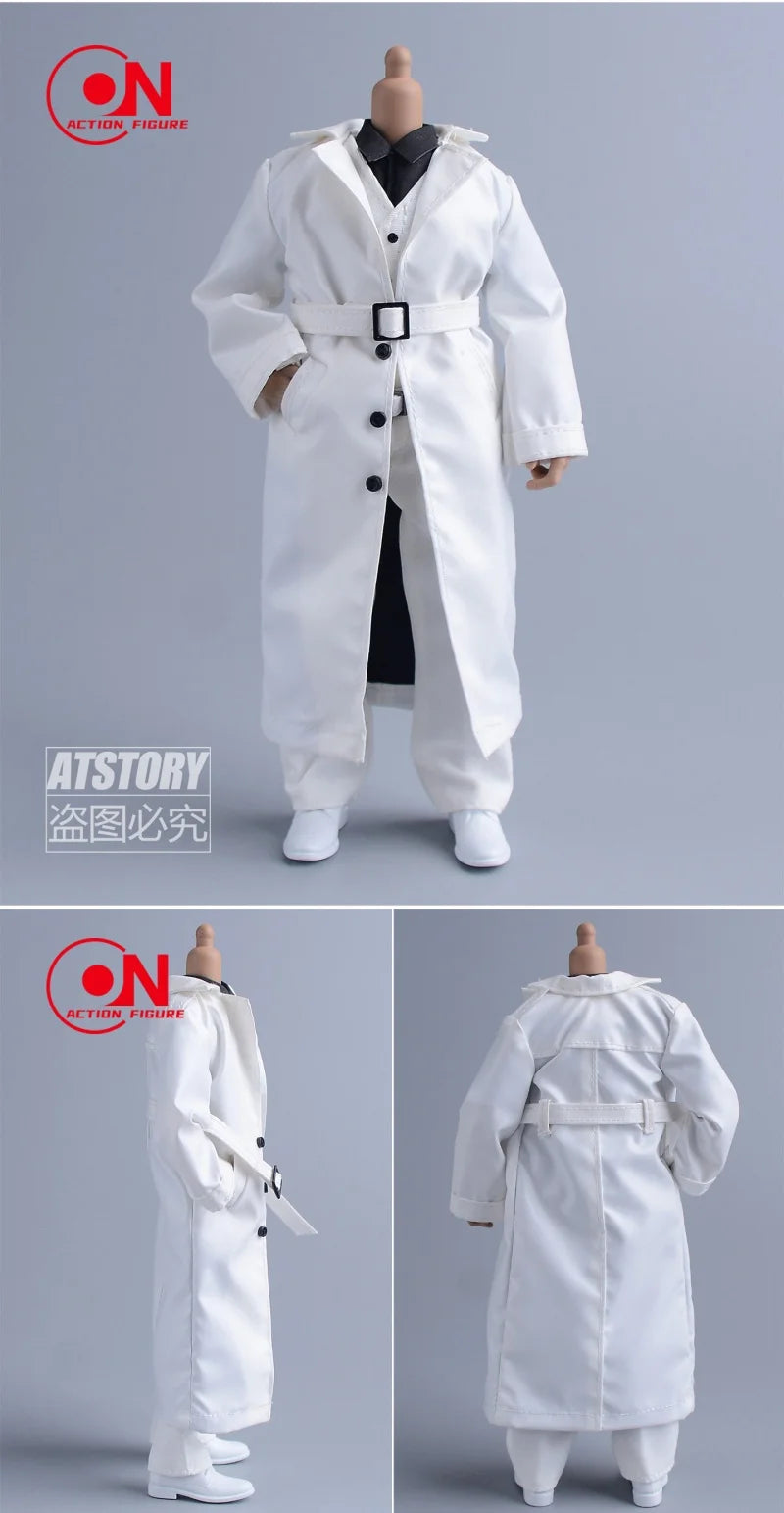 1/12 Scale Male Windbreaker Suit 6" Action Figure Clothing Accessory Set