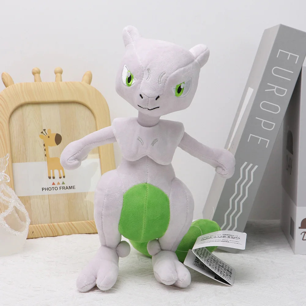 Pokemon Shiny Mewtwo Plush Figure Soft Anime Plush