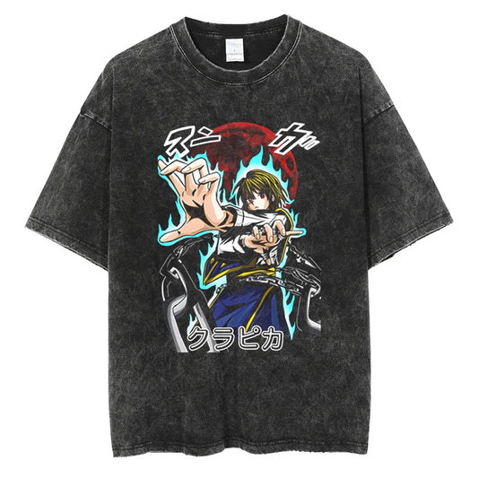 Hunter x Hunter Kurapika Shirt Vintage Style Anime Shirt