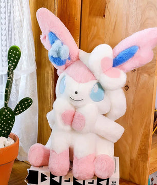Big Size Sylveon Plush Sitting Pose (40cm / 50cm / 60cm)