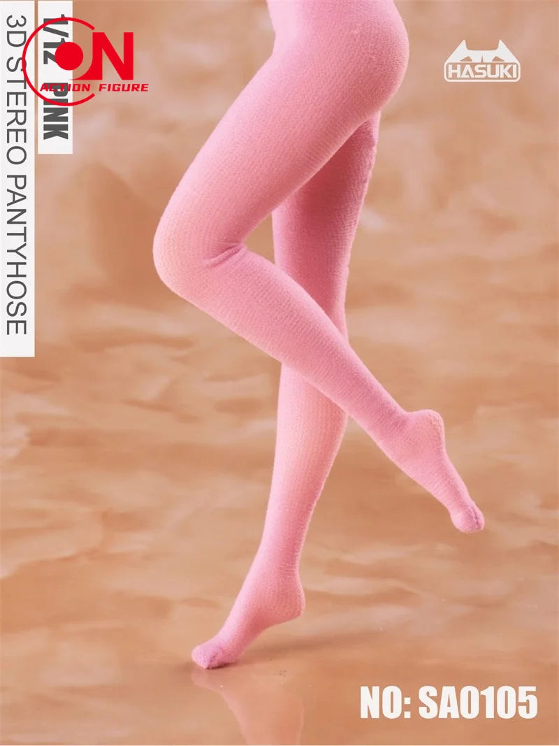Hasuki 1/12 Scale Fishnet Stockings for 6-Inch Female Action Figures