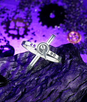 Link Click 925 Sterling Silver Anime Pendants & Ring Xia fei Liu Xiao Vein