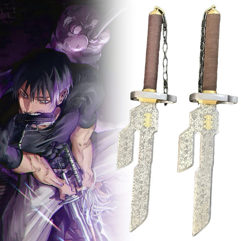 Jujutsu Kaisen Toji Inverted Spear Of Heaven 1:1 Scale Metal Prop Replica