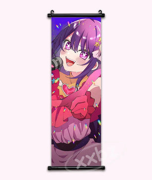 Oshi No Ko Ai Hoshino Anime Poster Canvas Scroll