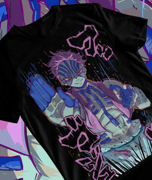 Demon Slayer Kimetsu No Yaiba Akaza Shirt - Anime Graphic Tee