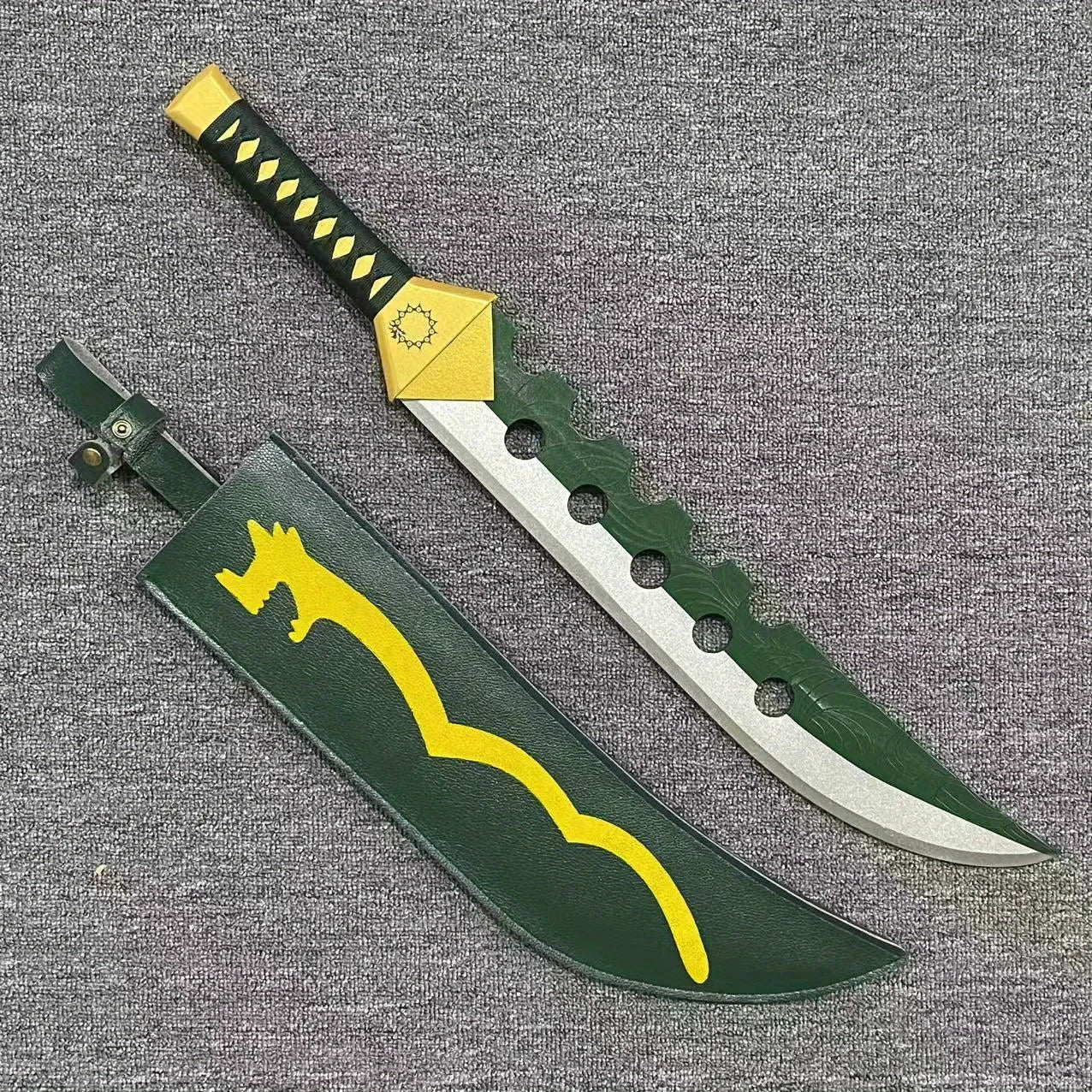 Seven Deadly Sins Meliodas Lost Bane Sword 1:1 Scale Prop Replica