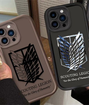 AOT Scouting Legion Phone Case - For iPhone 11 to 17 Pro Max