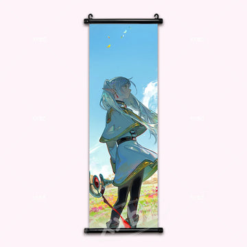 Frieren Beyond Journey's End Frieren Anime Poster Canvas Scroll