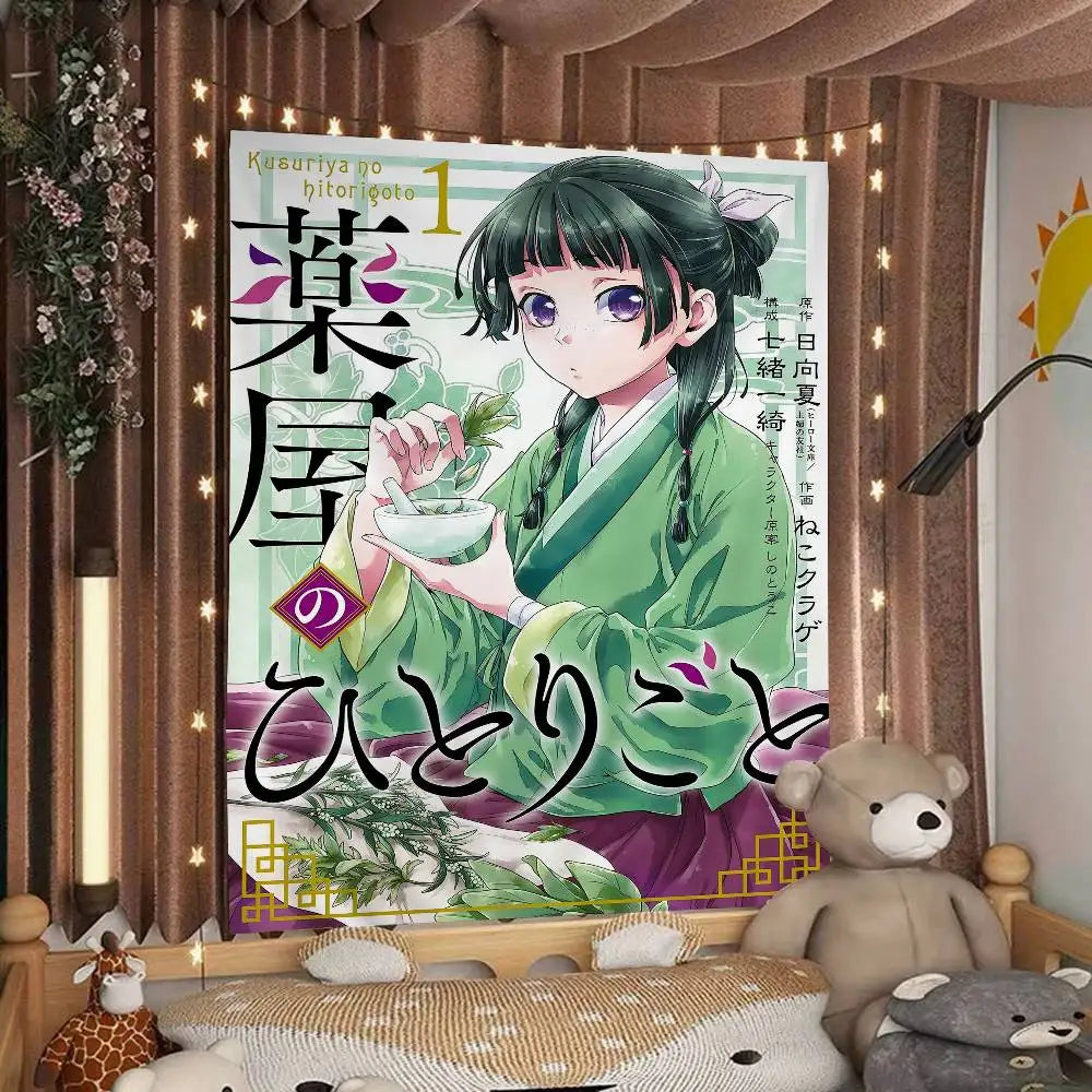 The Apothecary Diaries Maomao Tapestry - Versatile Anime Home Decor