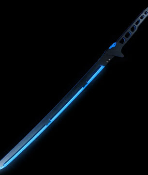 Cyberpunk Style LED Katana Full-Size Anime Prop Replica Bamboo Sword