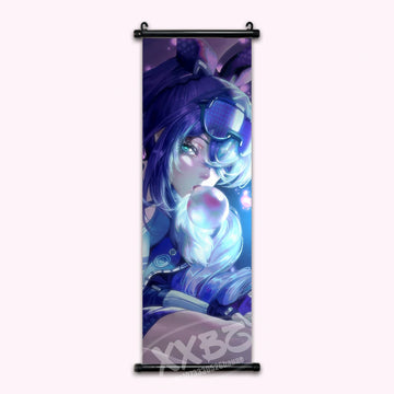 Honkai Star Rail Silver Wolf Anime Poster Canvas Scroll